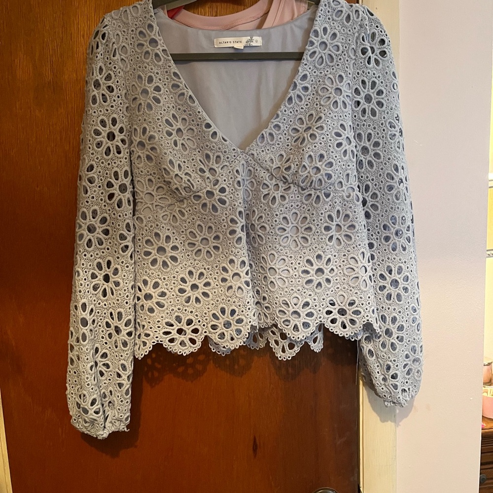 Fallon Lace Babydoll Top